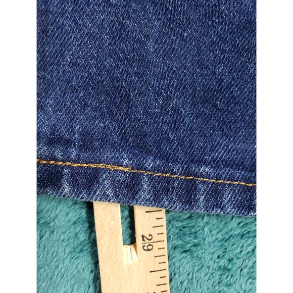Rustlers Jeans Size 31x30 Mens Blue Pants Denim Cotton Mid Rise Work Straight - Picture 7 of 12